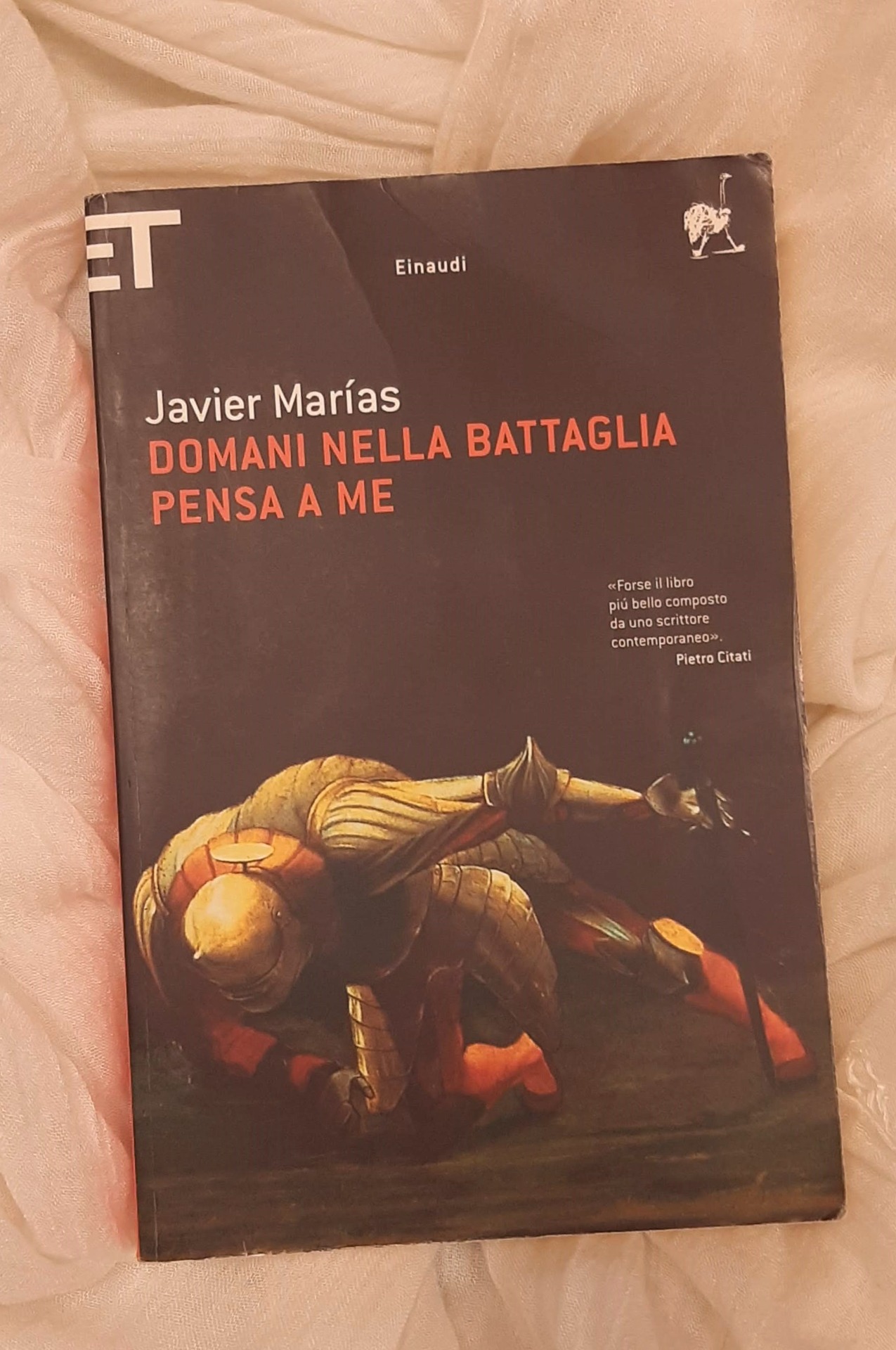Domani nella battaglia pensa a me di Javier Marìas Domani nella battaglia pensa a me di Javier Marìas